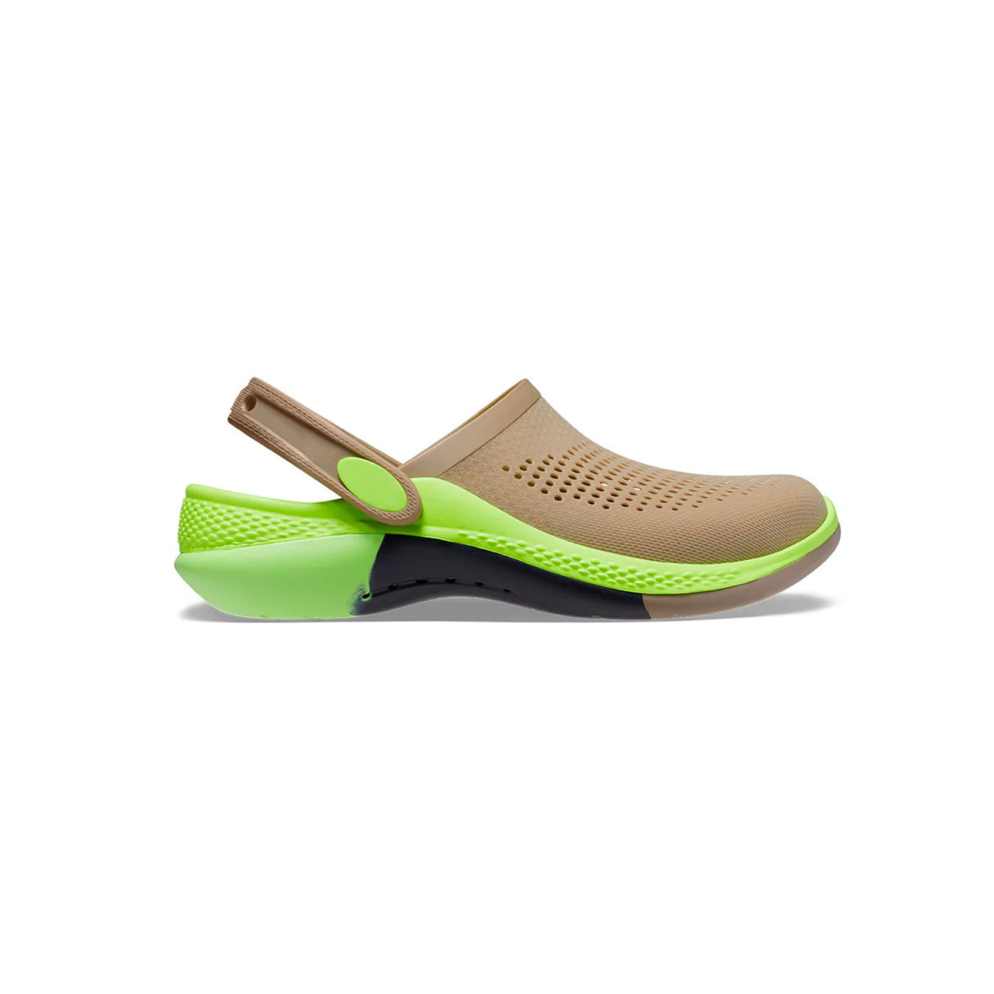 Crocs Kakhi Unisex Literide 360 Ombre Marbled Clog