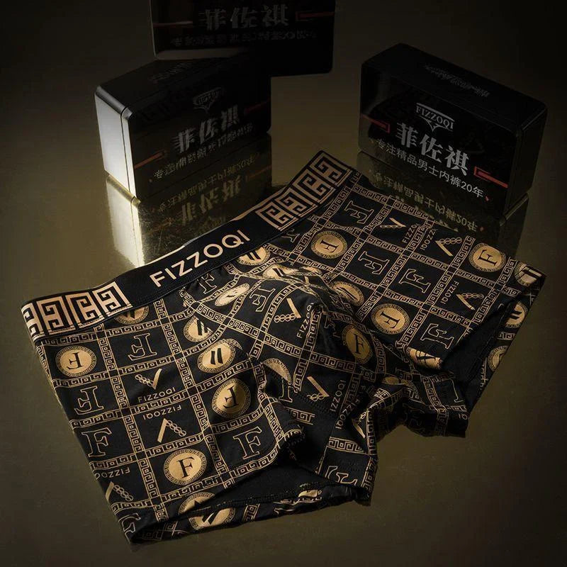 Imperial Obsidian Monogram Boxer Briefs