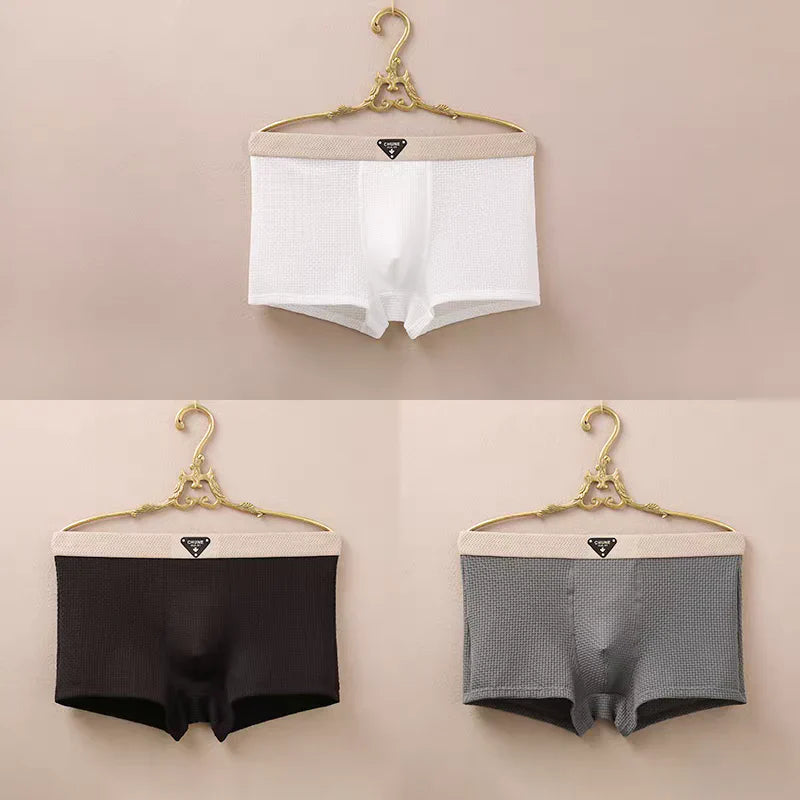 Obsidian Weave Luxe Boxer Briefs